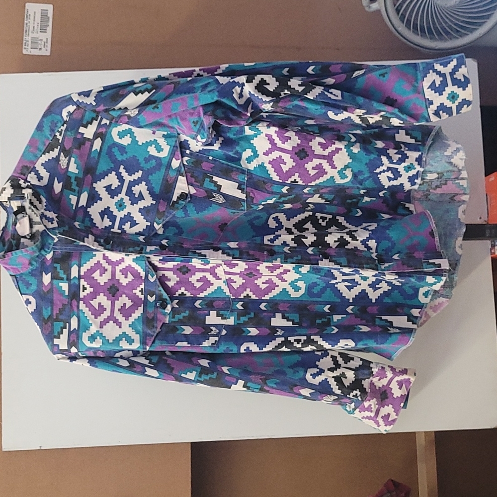 Banjo western buttondown Med